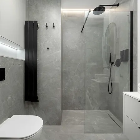 Elegant Mieszczanska With Air Conditioning, & Gym By Renters Prestige Apartman *